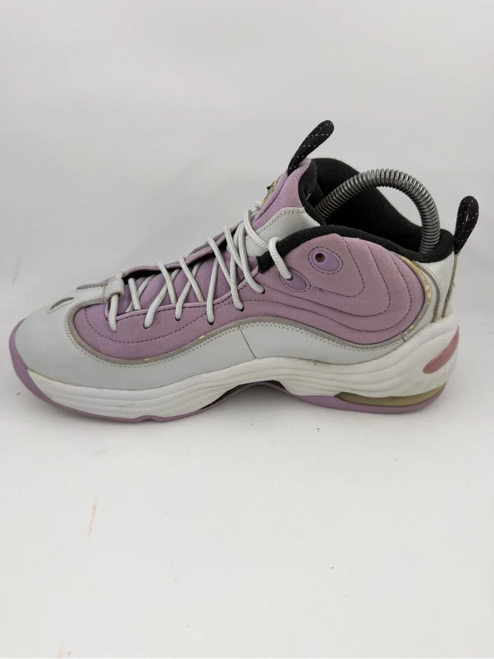 Nike Kids Air Penny II Mid - SZ 7 Y- Lilac Purple Basketball  Sneakers